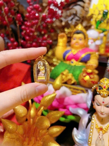 Mặt dây chuyền mẹ ngoắc vàng 5k