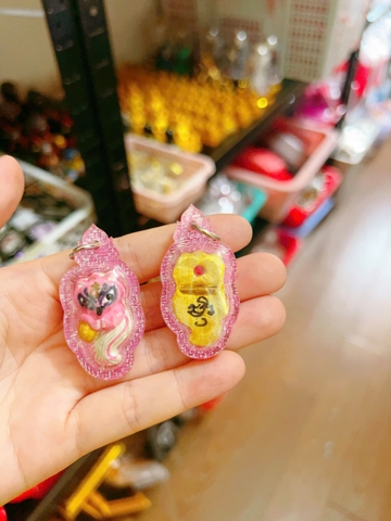 Amulet hồ ly hồng