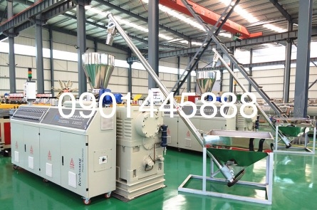 MÁY ĐÙN ỐNG PVC SJSZ-65/132 (20-110mm)