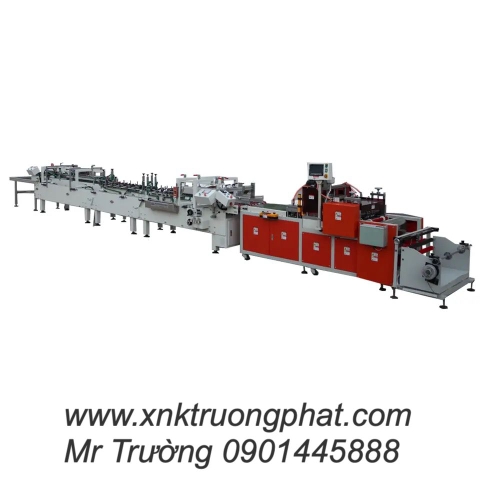 Máy làm hộp PVC PET tự động từ cuộn màng