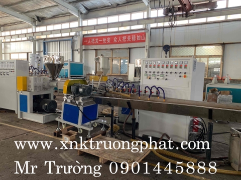 Máy làm ống gân nhựa PVC, ống hút cổ trâu