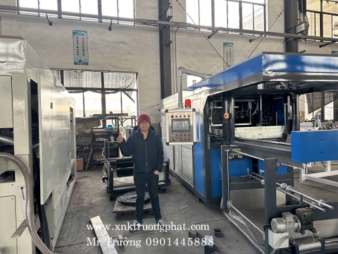 Nghiệm thu máy hút định hình motor servo