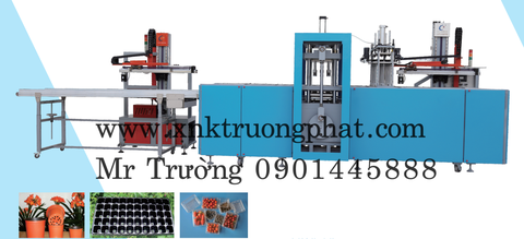 Máy làm chậu hoa nhựa tự động