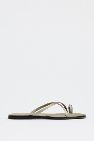 TOE-DETAIL SANDALS