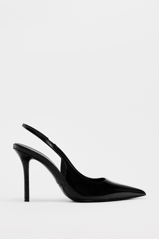 HIGH-HEEL SLINGBACK SHOES