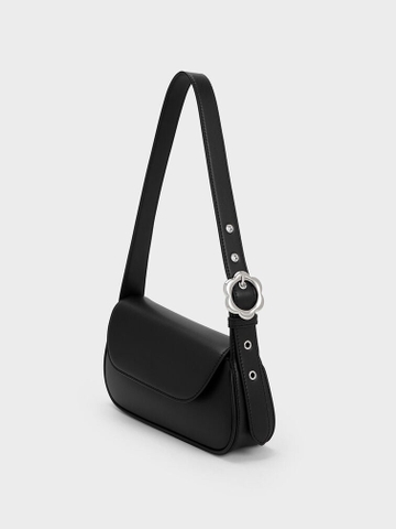 Petra Asymmetrical Front Flap Bag