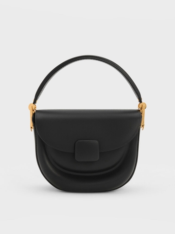 Koa Half-Moon Saddle Bag