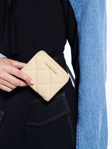Anwen Quilted Zip-Around Wallet