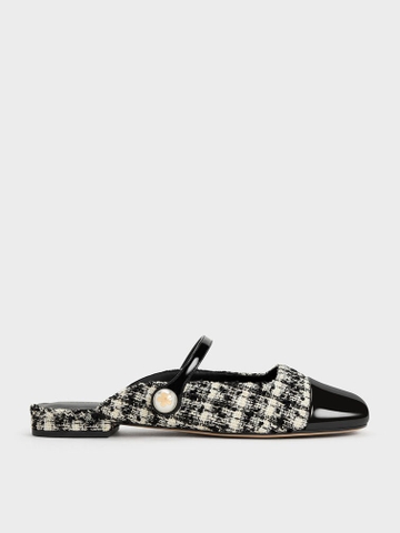 Aeryn Pearl Embellished Flat Mules