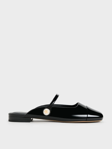 Aeryn Pearl Embellished Flat Mules