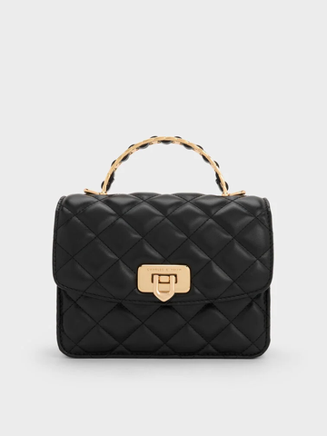 Cressida Quilted Rectangular Tote