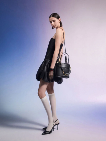 Addison Knotted-Rope Reversible Tote Bag