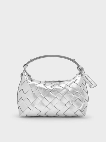 Ivette Woven Shoulder Bag