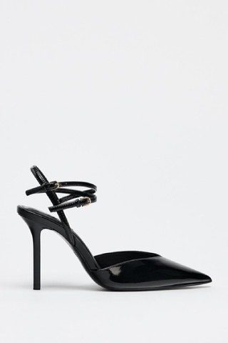 Patent Heeled Sandals
