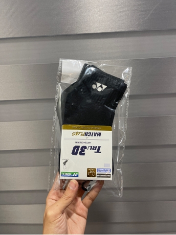 Tất nam yonex màu đen 1055-MP9-SR cổ 1/2