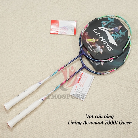 Vợt cầu lông Lining Aeronaut 7000i Green (tặng cước exbolt 65)