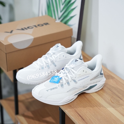 Giày cầu lông Victor A550 LS trắng