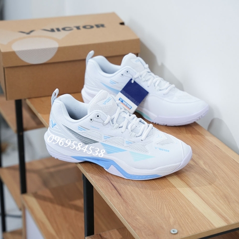 Giày Cầu Lông Victor C90HP AM-Trắng xanh