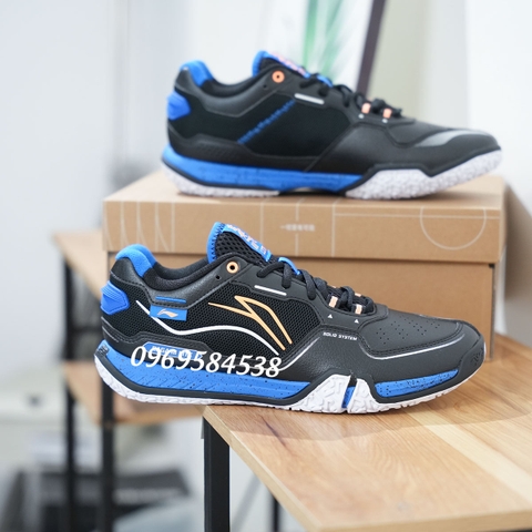 Giày cầu lông Li-Ning Nam Ground-hugging Saga III LITE P-AYTV003-2