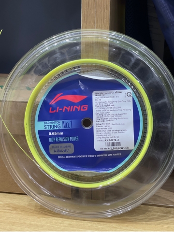 Cước căng vợt lining No 1 (cuộn) vàng