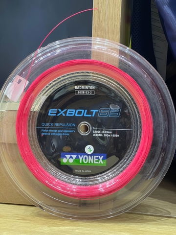 Cước cuộn yonex exbolt 63 đỏ