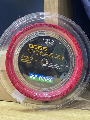 cước cuộn yonex BG65 TI đỏ