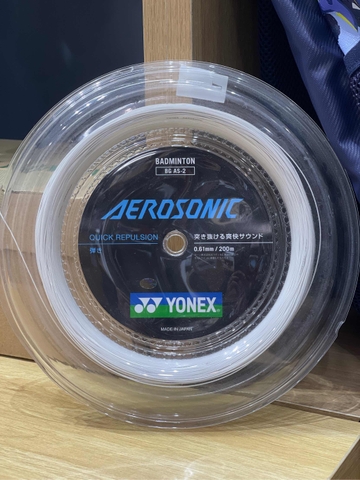 Cuộn cước cầu lông yonex aerosonic trắng