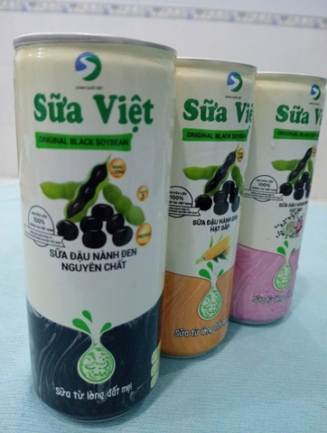 Sữa đậu nành đen mix hạt bắp