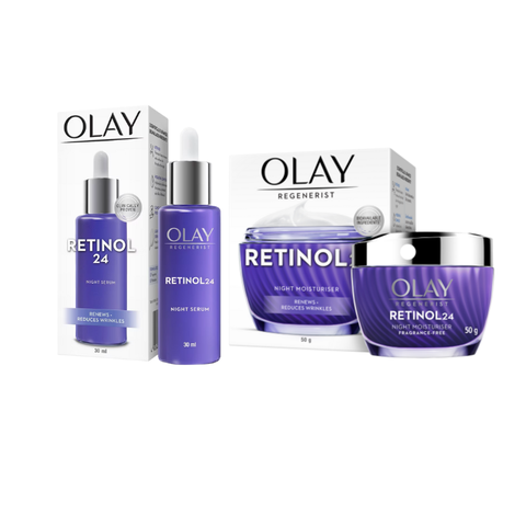 Olay Regenerist Retinol 24, Serum Retinol 24 Moisturiser 30ml/50g