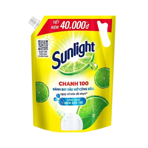 Sunlight Nước Rửa Chén Chanh Túi - 3.5KG