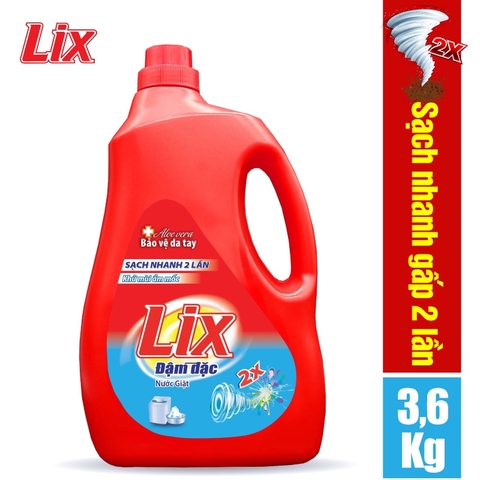 Nước giặt Lix Can 3,3 kg