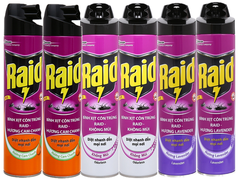 Raid Xịt Côn Trùng Chai - 700 ml