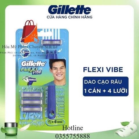 Dao Cạo Râu GILLETTE Flexi Vibe.