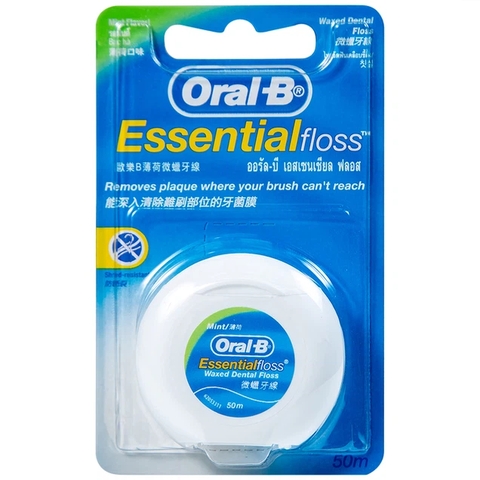 Oral-B Essential Floss Chỉ Nha Khoa 1 Cuộn - 50m