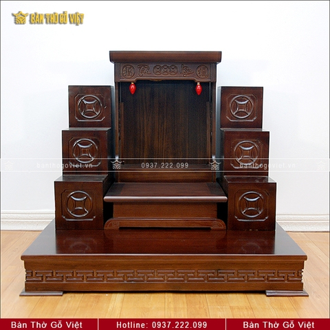 Bàn Thờ Thần Tài Ông Địa Đồng Xu GV-TT407