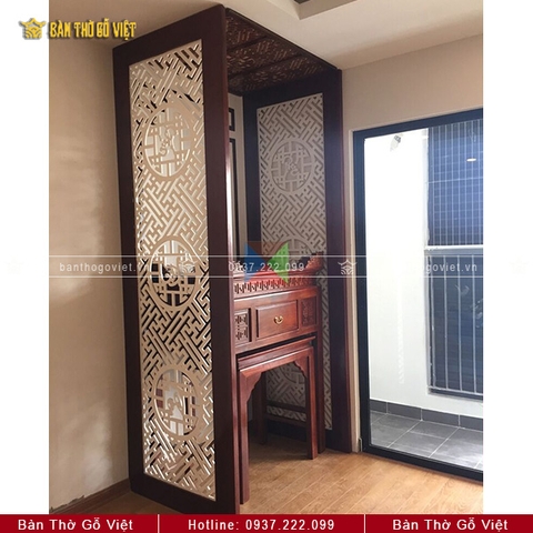 CNC Vách Ngăn Phòng Thờ Chung Cư PTA-VN001