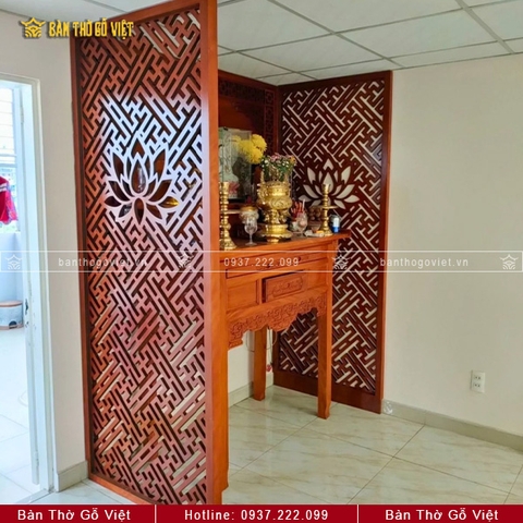CNC Vách Ngăn Phòng Thờ Đa Dạng GV-VN010