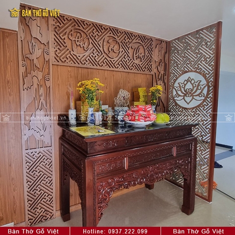 CNC Vách Ngăn Phòng Thờ Lớn GV-VN006