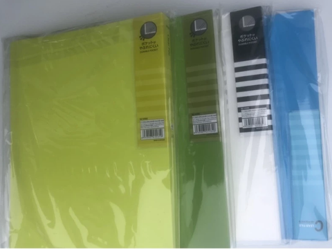 Bìa lá 40 lá cao cấp Plus Nhật bản