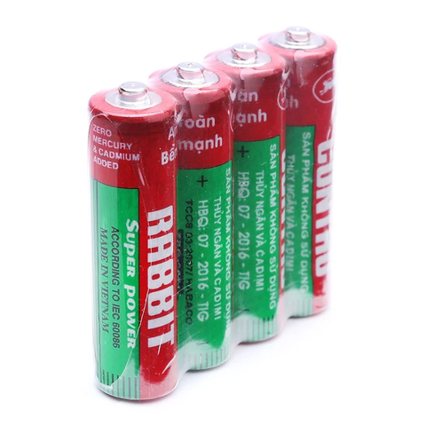 Pin đũa Con Thỏ AAA (1.5V)