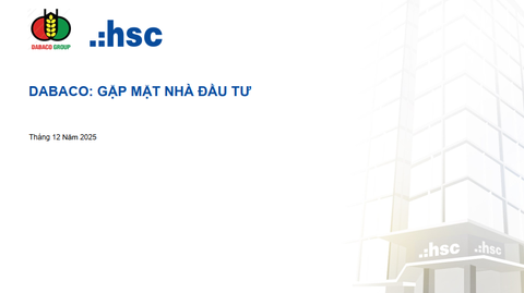 [ANALYST MEETING] DBC 12.12.2025