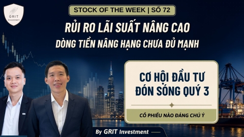SOTW 72 | RỦI RO LÃI SUẤT NÂNG CAO VÀ DÒNG TIỀN NÂNG HẠNG CHƯA ĐỦ MẠNH