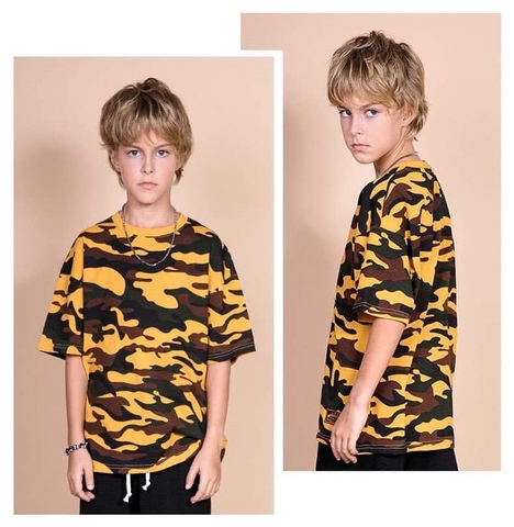 Áo phông cotton xuất Hàn nhiều mẫu bé trai size đại