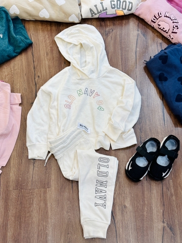 Bộ hoodie nỉ da cá, nỉ bông nhiều mẫu hãng OldNavy