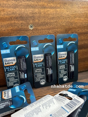 Son dưỡng môi cho nam Balea Lipenpflege Men Active Care