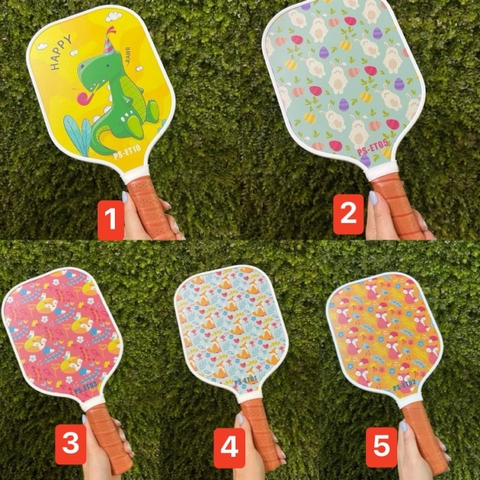 Vợt Pickleball nhiều mẫu kèm 2 bóng cho bé