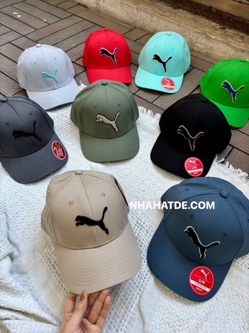 Mũ lưỡi trai nhiều mẫu các hãng Puma, Fila, MLB, New Balance