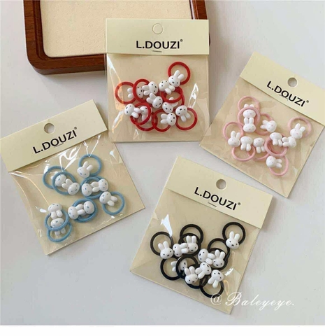 Set 40 dây chun hình thỏ