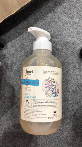 Sữa tắm Jmella in France No.03 Happy vibes Disney Princess Cinderella 500ml