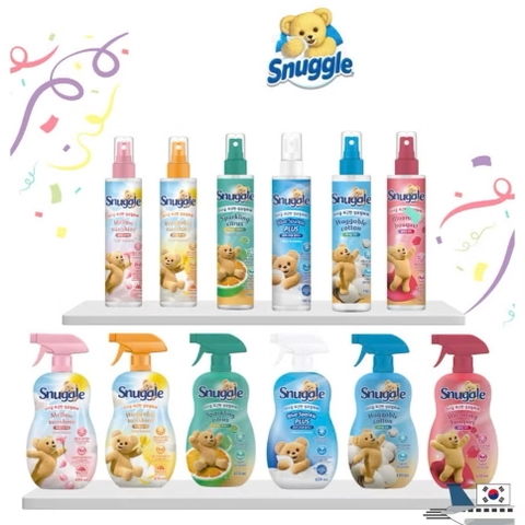 Xịt thơm quần áo Snuggle Hàn Quốc 470ml